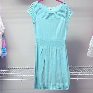 Aqua Sweater Dress - XSmall